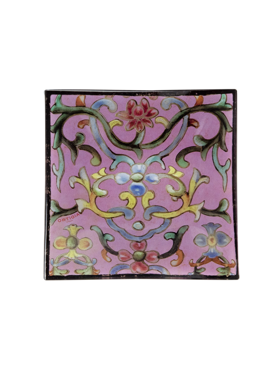 Square Glass Plates 11cm