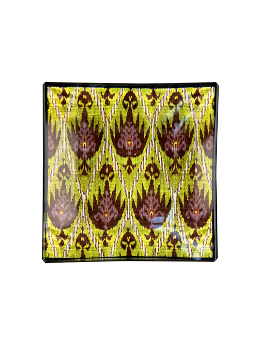 Square Glass Plates 11cm