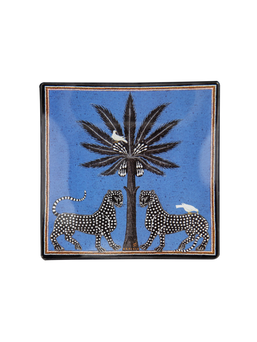 Square Mosaico Glass Plates