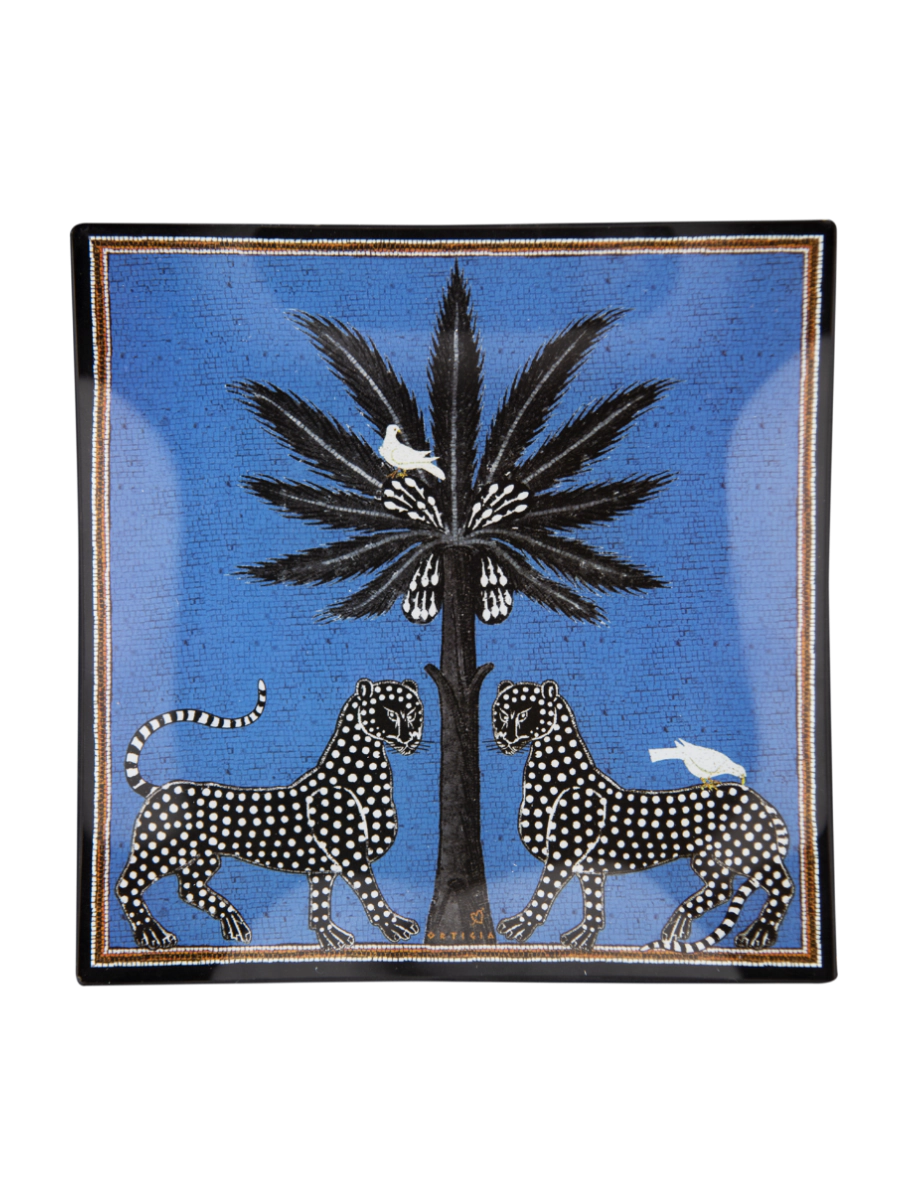 Square Mosaico Glass Plates