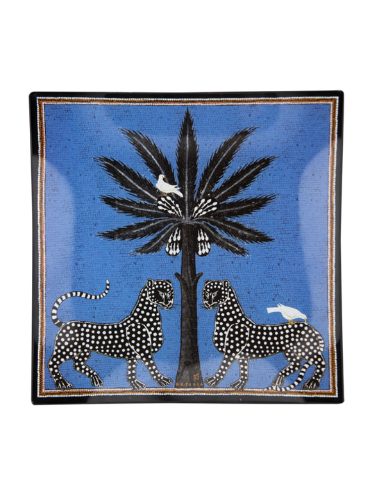 Square Mosaico Glass Plates