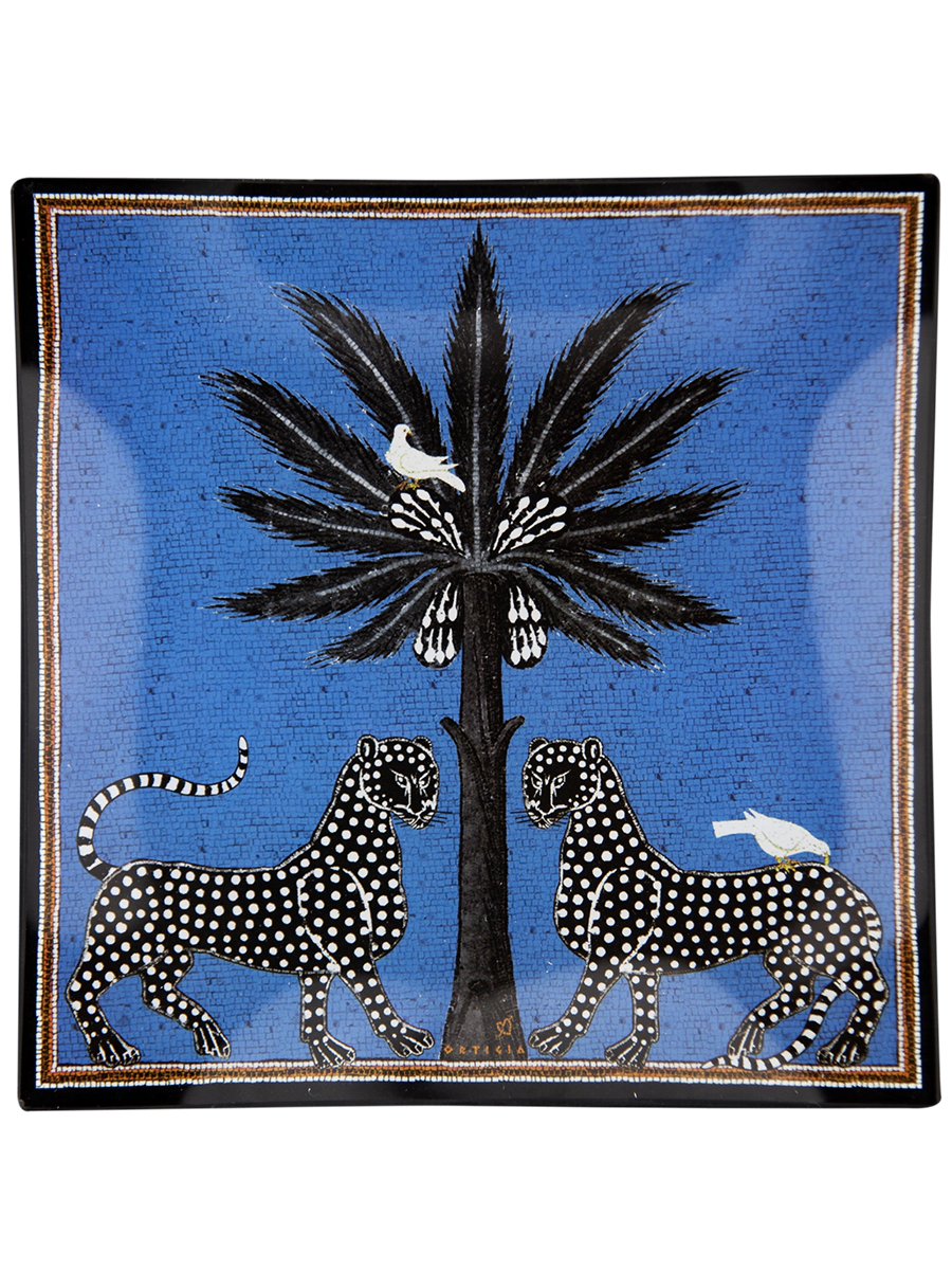 Square Mosaico Glass Plates