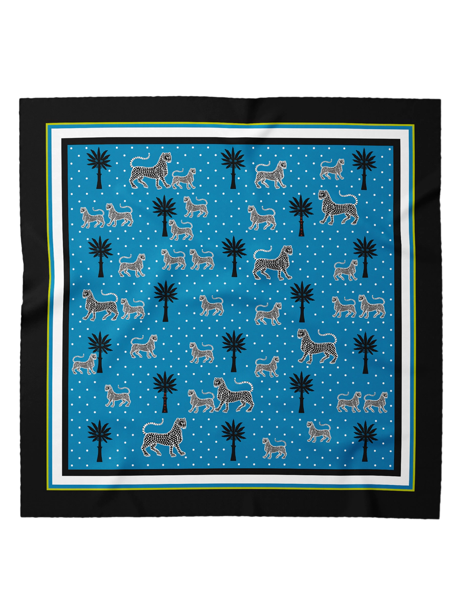 Pure Silk Small Square Scarf