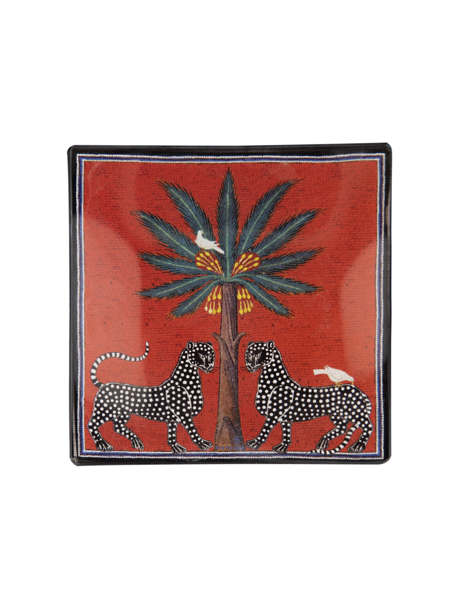 Square Mosaico Glass Plates