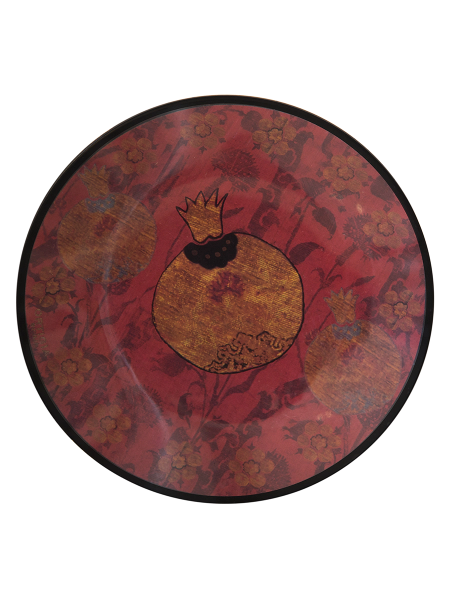 Round Glass Plates