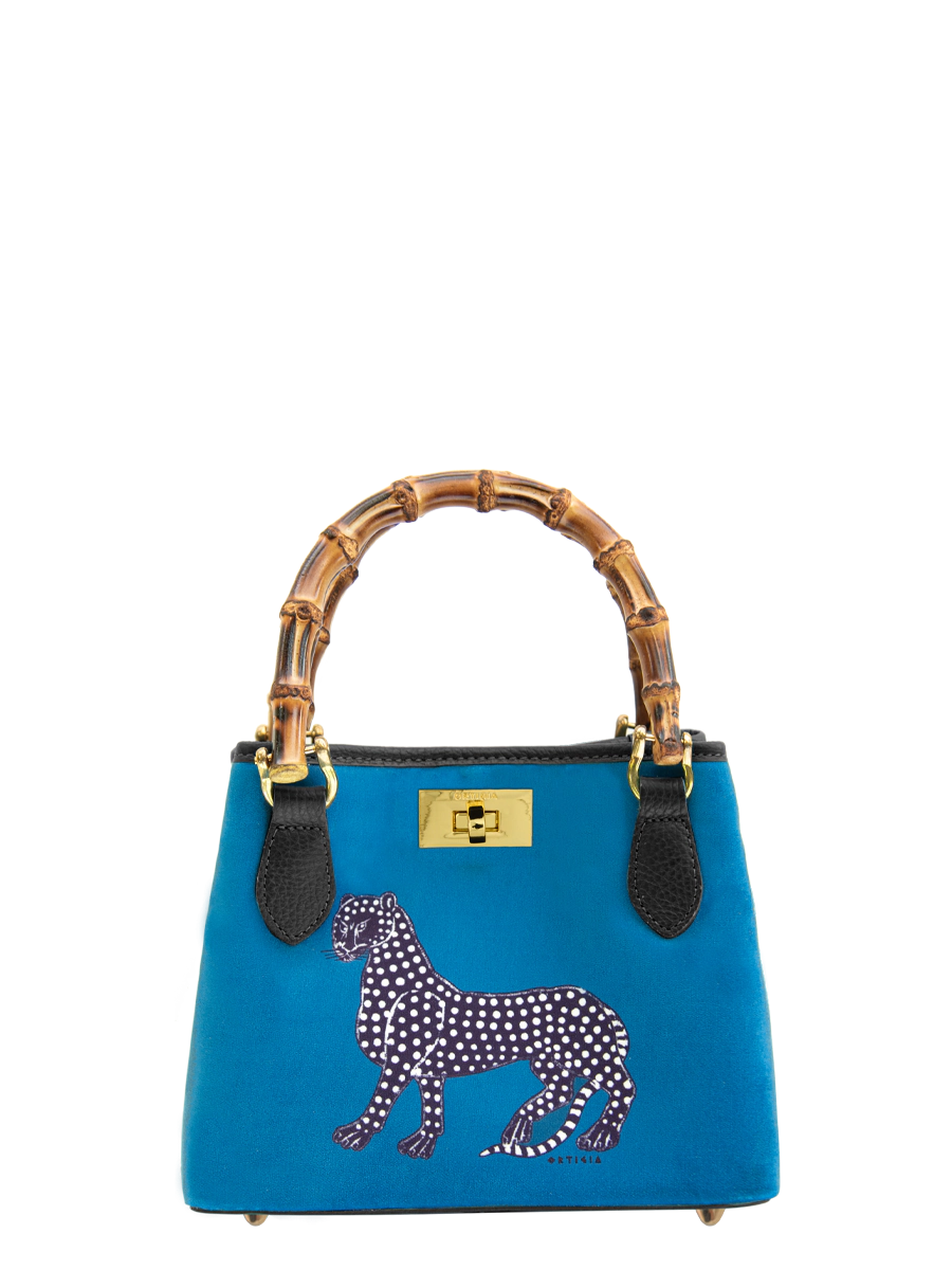 Bolsas de bambú de terciopelo