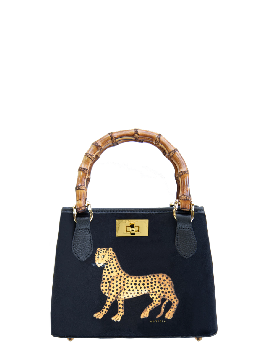 Bolsas de bambú de terciopelo