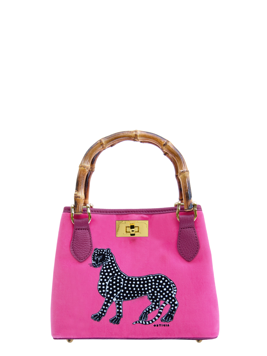 Bolsas de bambú de terciopelo