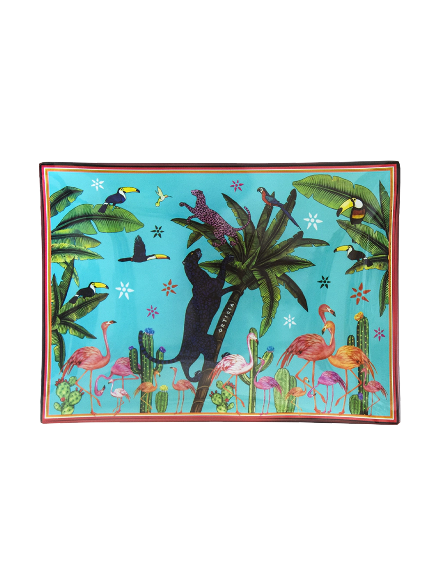 Placas de vidrio rectangulares