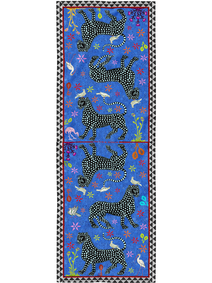 Ocelot Cashmere Scarf