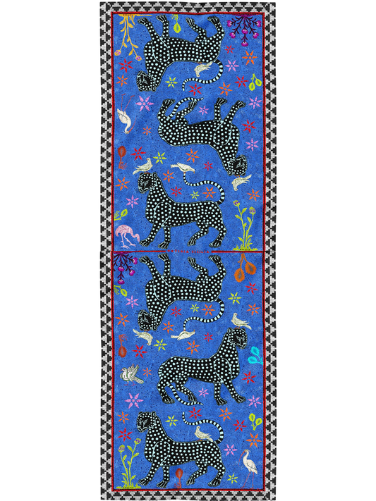 Ocelot Cashmere Scarf