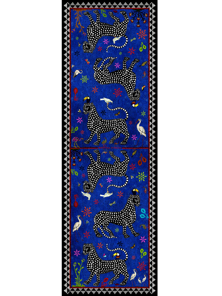 Velvet Ocelot Scarf