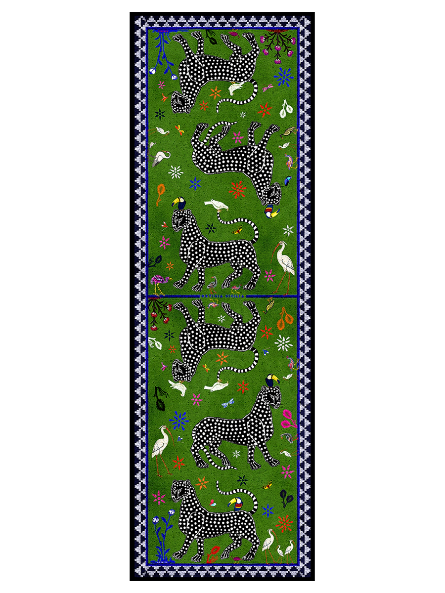Velvet Ocelot Scarf