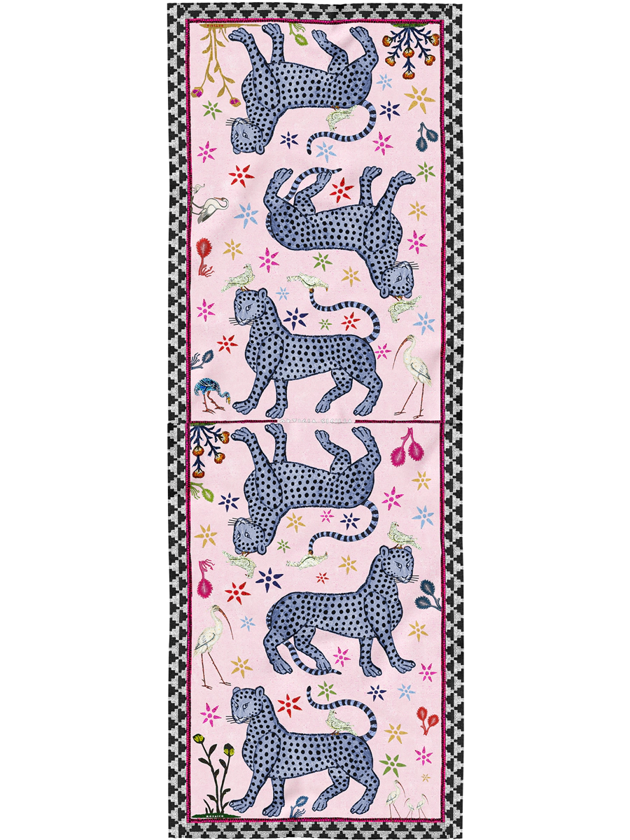 Ocelot Cashmere Scarf