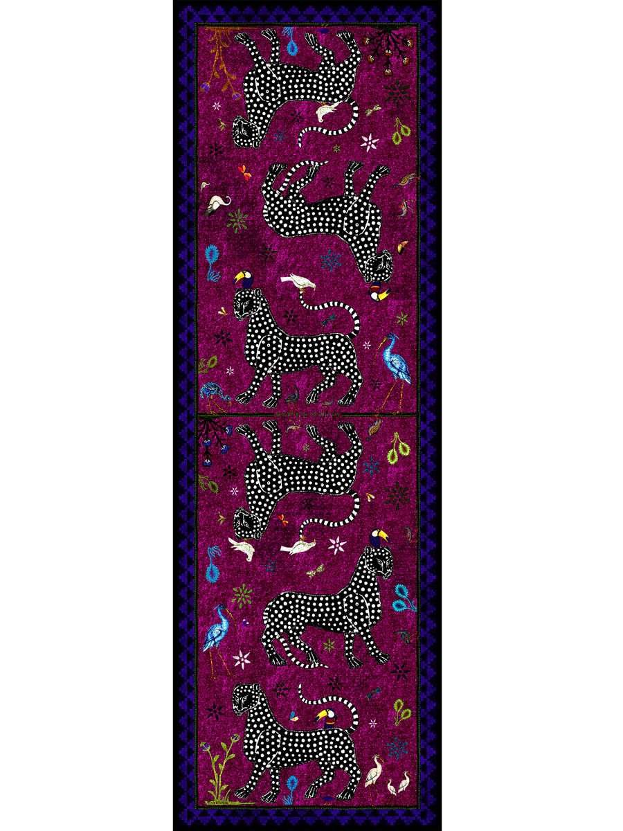 Velvet Ocelot Scarf
