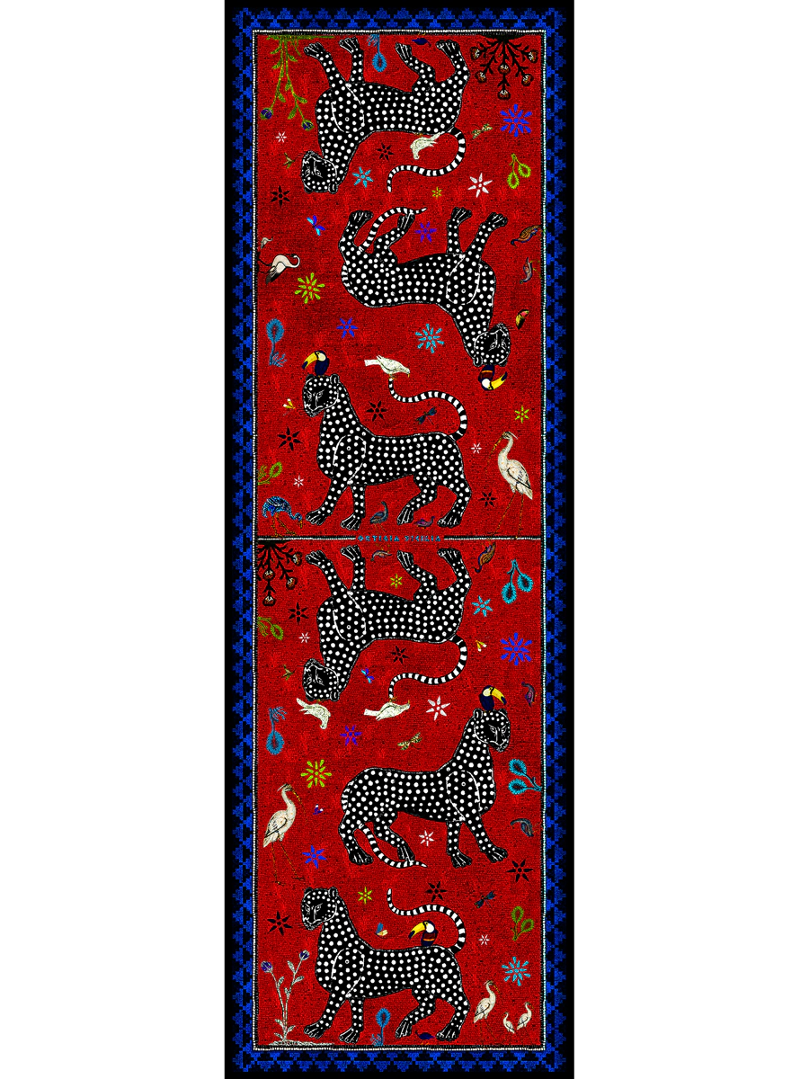 Velvet Ocelot Scarf