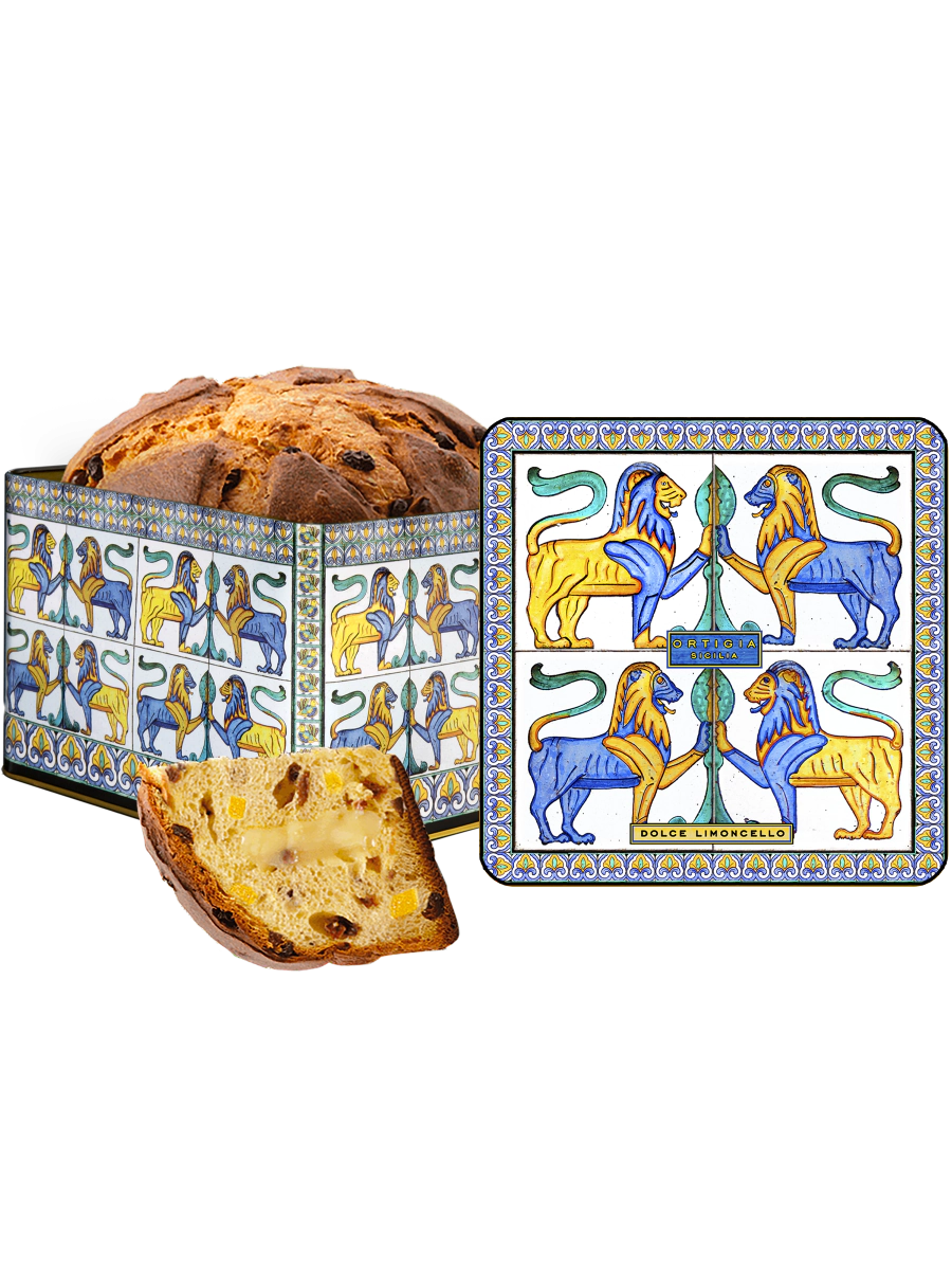 Panettone chocolate in Tin
