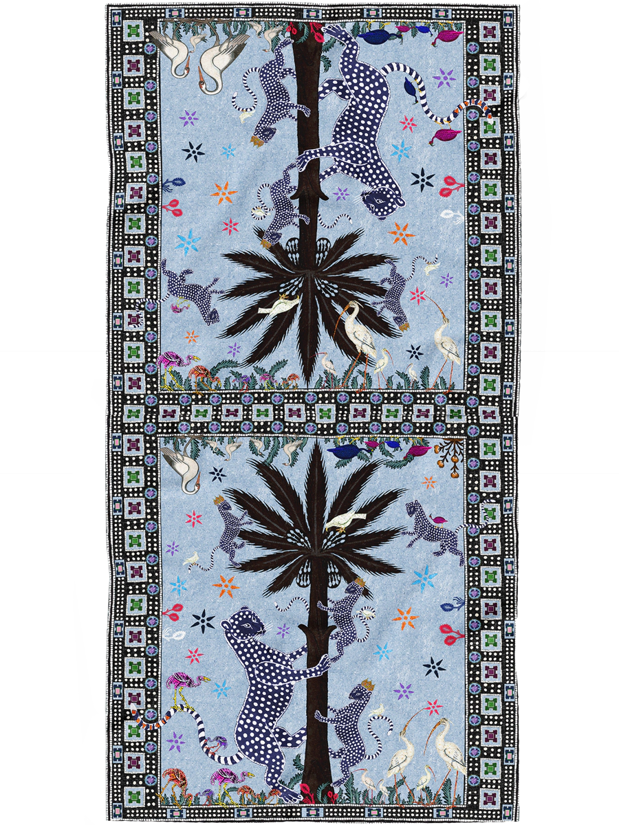 Silk Scarf 200x100cm