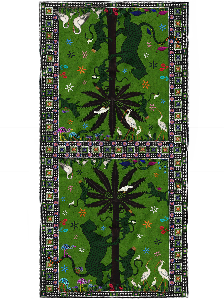Silk Scarf 200x100cm