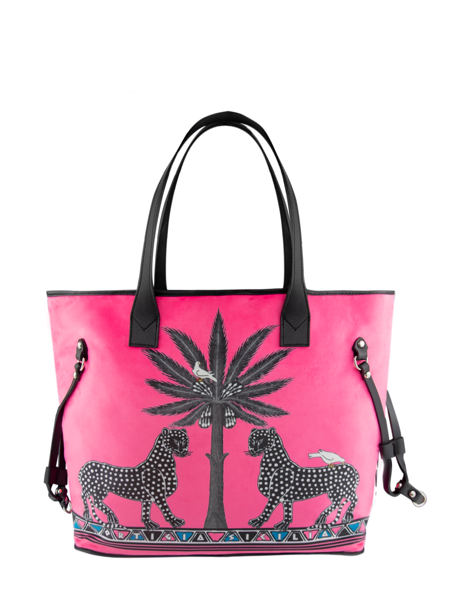 Velvet Gattopardo Tote