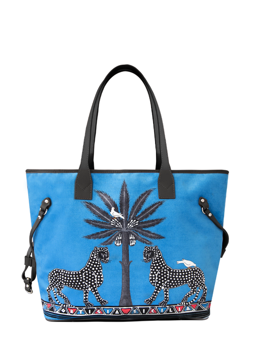 Velvet Gattopardo Tote