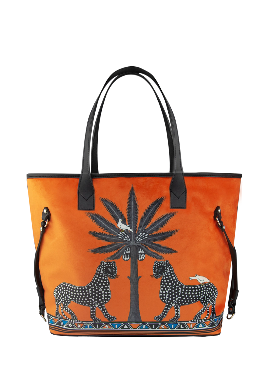 Velvet Gattopardo Tote