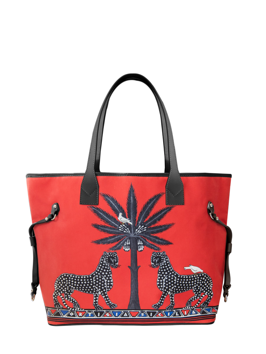 Velvet Gattopardo Tote
