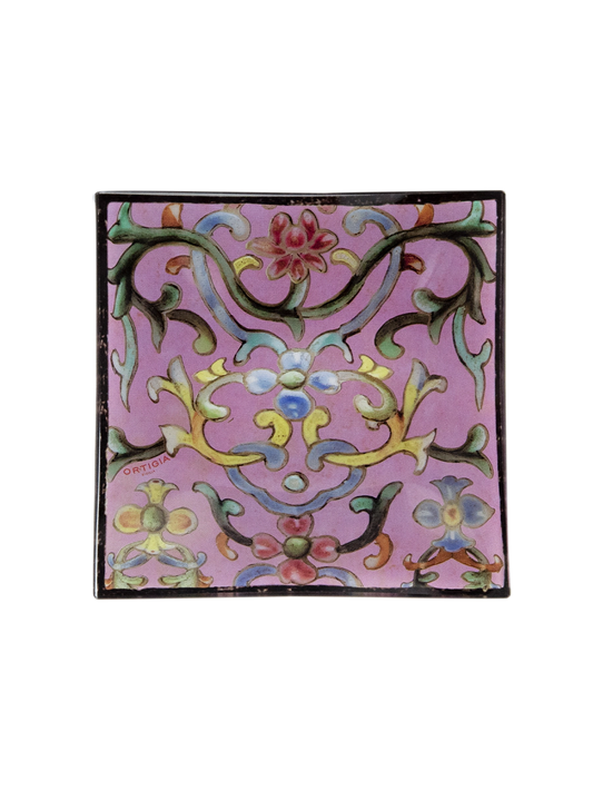Square Glass Plates 11cm