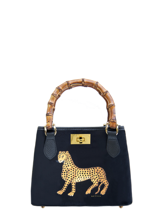 Bolsas de bambú de terciopelo