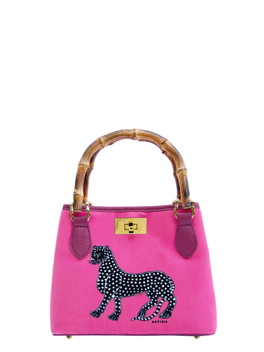 Bolsas de bambú de terciopelo