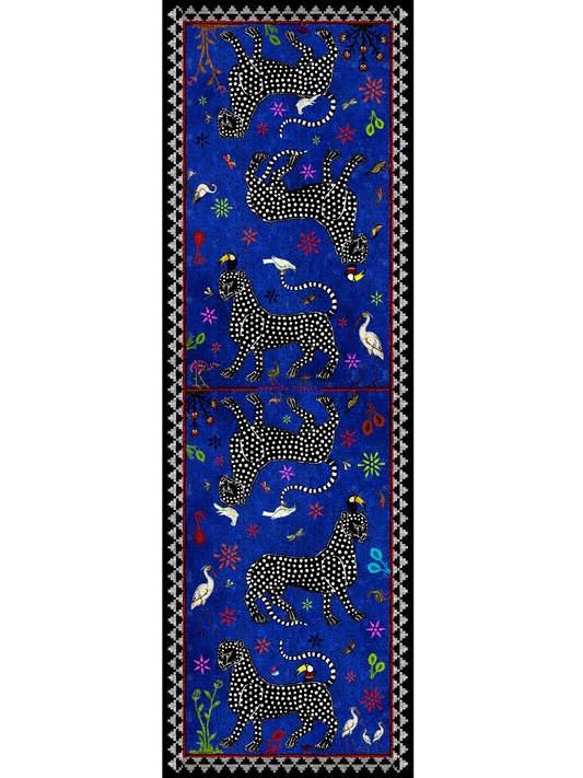 Velvet Ocelot Scarf