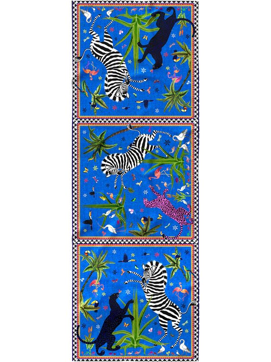 Ocelot Silk Scarf