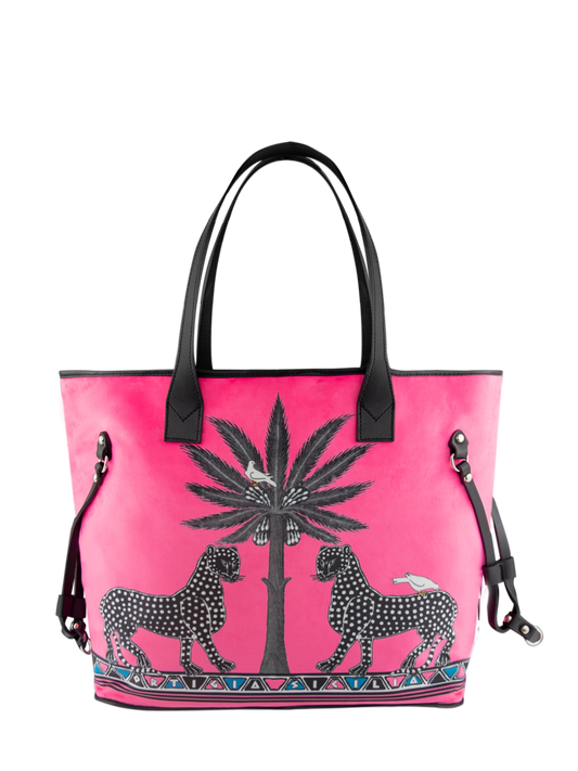 Velvet Gattopardo Tote